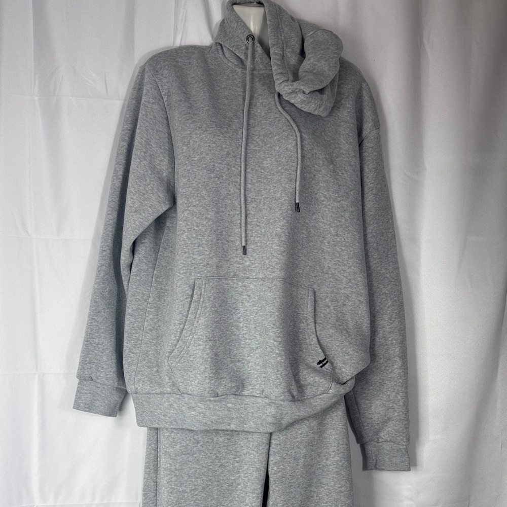 Gray Drawstring Sweatpants